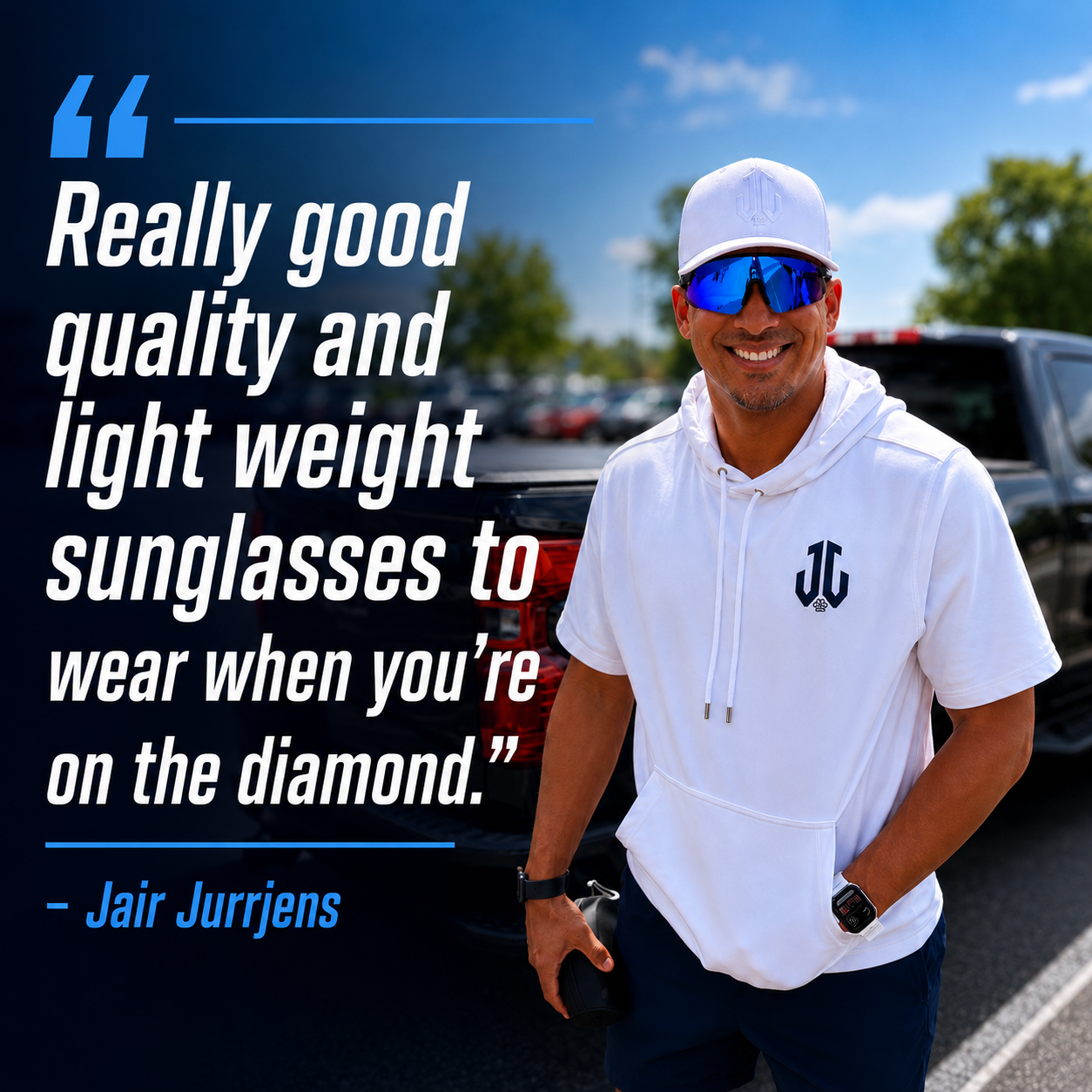 Jair Jurrjens testimonial — 41TEN Lab Genesis Sunglasses